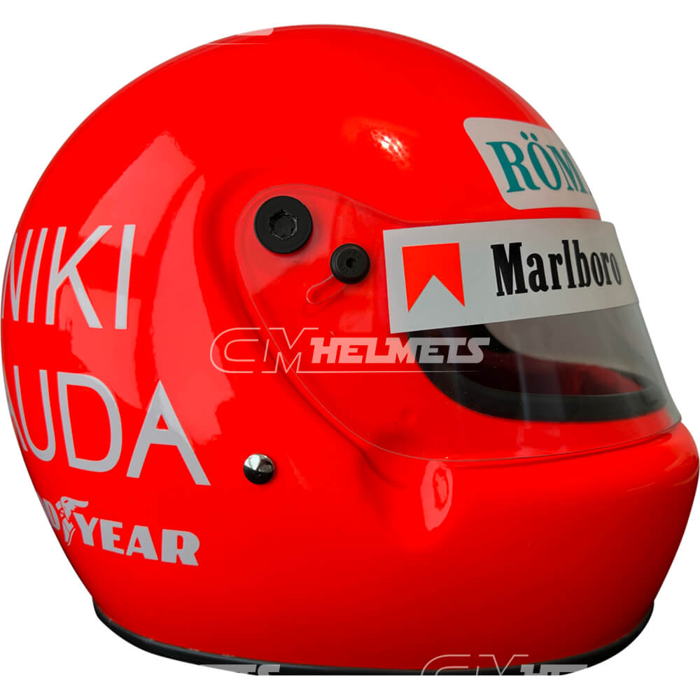 F1 Helmet Visor Sticker Lauda Ferrari F1 Arai Bell Star F1 Motorsport Karting 