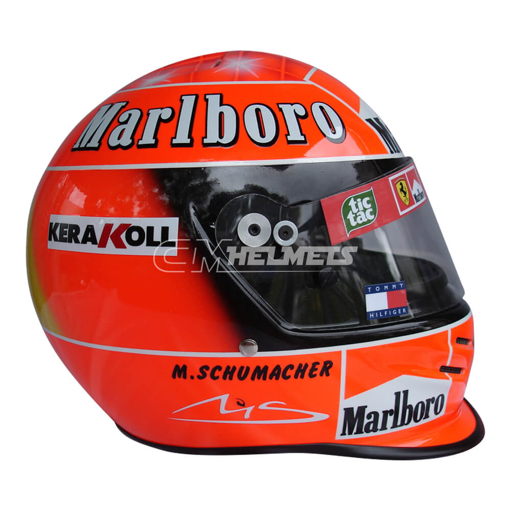 MICHAEL SCHUMACHER 2000 WORLD CHAMPION F1 REPLICA HELMET FULL SIZE CM MICHAEL SCHUMACHER 2000 WORLD CHAMPION F1 REPLICA HELMET FULL SIZE CM