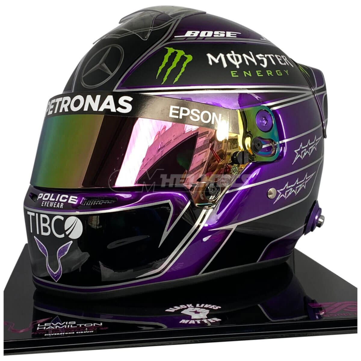 Lewis hamilton helmet 2020 police Clearance