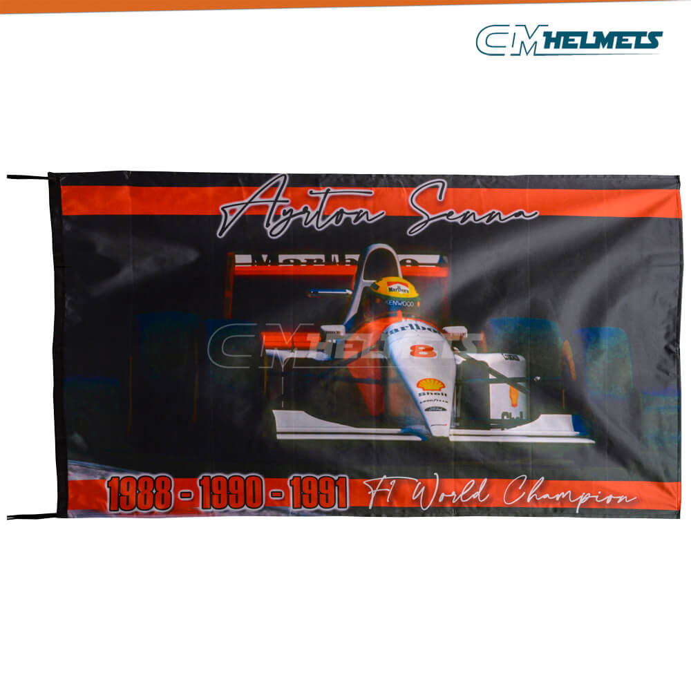 Produktbild von Ayrton Senna F1 1987 Bell Helm Team Camel Lotus 1:2 (Neu (gemäss Beschreibung)) In Rebstein Für