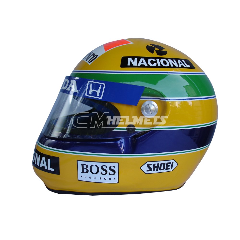 AYRTON SENNA 1992 F1 REPLICA HELMET FULL SIZE CM Helmets