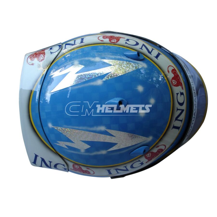 Casque Fernando Alonso 1:1 Renault 2006 replica - Collection