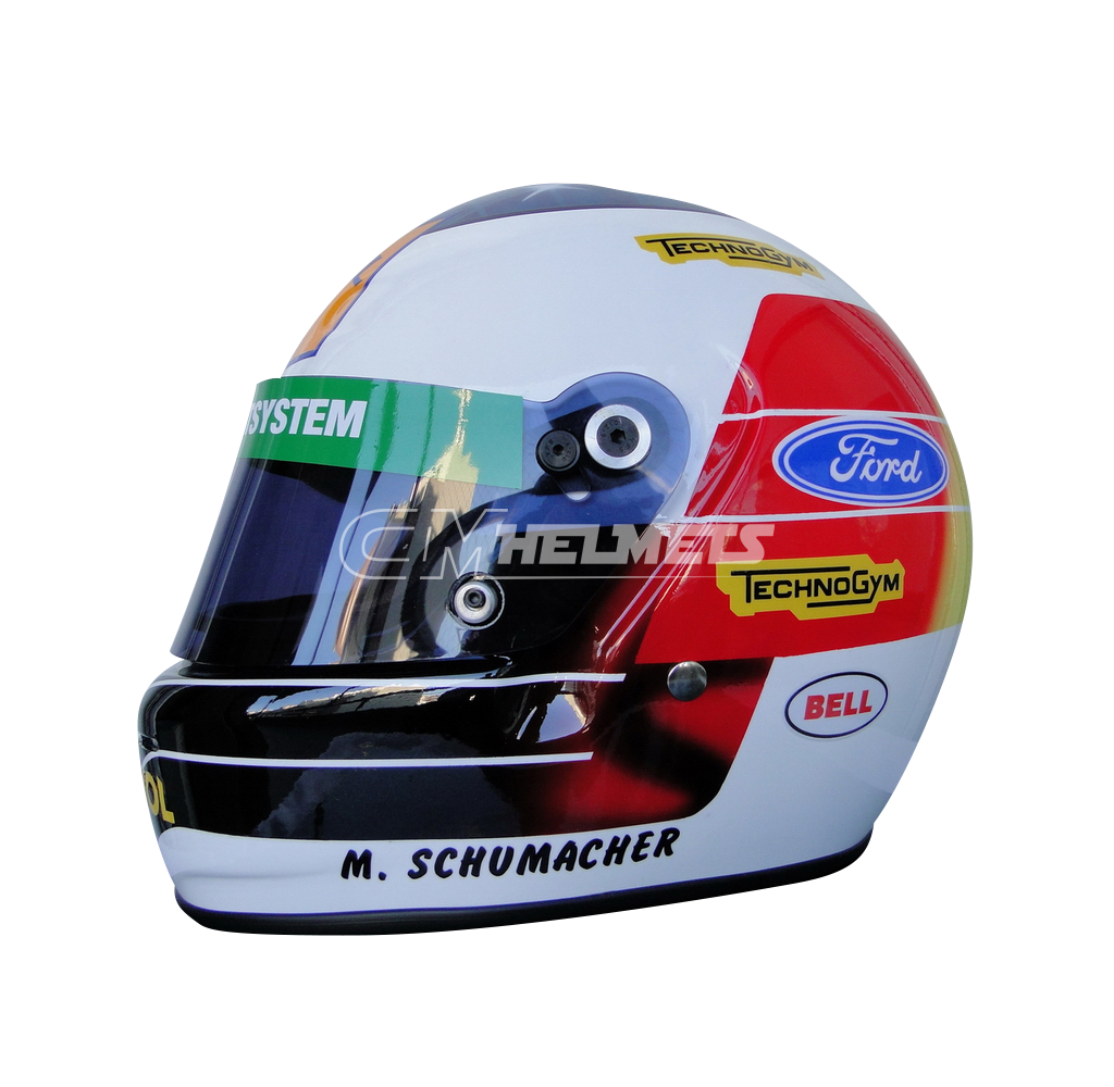 MICHAEL SCHUMACHER 1993 F1 REPLICA HELMET FULL SIZE CM Helmets MICHAEL SCHUMACHER 1993 F1 REPLICA HELMET FULL SIZE CM Helmets