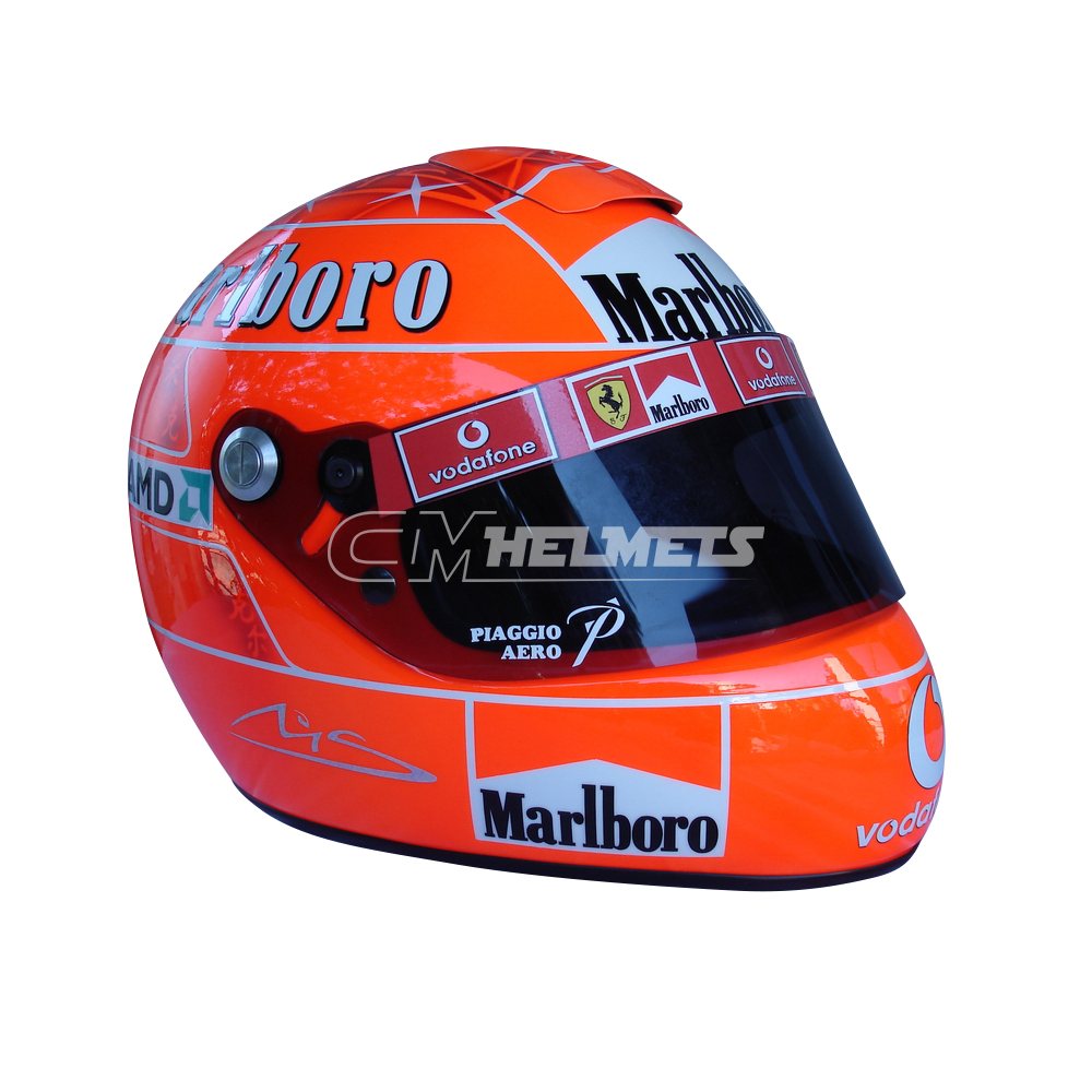 MICHAEL SCHUMACHER 2006 F1 REPLICA HELMET FULL SIZE CM Helmets MICHAEL SCHUMACHER 2006 F1 REPLICA HELMET FULL SIZE CM Helmets