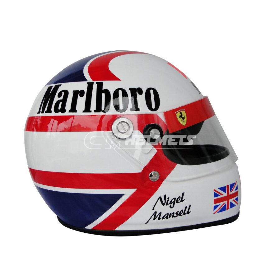 Casque F1 Nigel Mansell Ferrari 1989 échelle 1:5 Spark - Édition