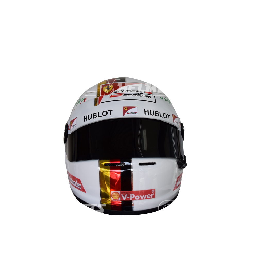 SEBASTIAN VETTEL 2015 GP MONZA F1 REPLICA HELMET FULL SIZE - CM Helmets
